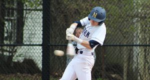 Danny DeMayo (pictured) turns on a ball.