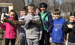 Learning blooms in Deerfield outdoor classroom