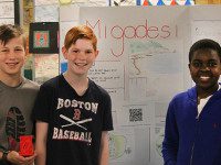 Sixth graders design unique civilizations