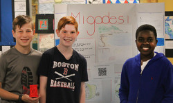 Sixth graders design unique civilizations