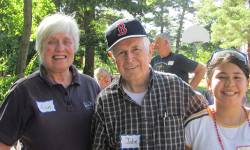 Neighbors gather at annual barbecue