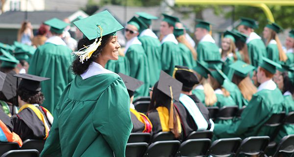Wolverines walk at Flahive Field