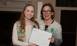 Katie Hurwitz awarded Girl Scouts scholarship