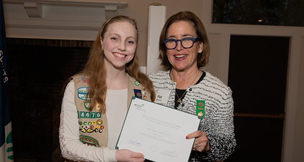 Katie Hurwitz awarded Girl Scouts scholarship