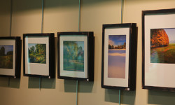 Dorion talks process, Walpole Library exhibit