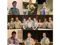 Troop 10 honors ten Eagle Scouts