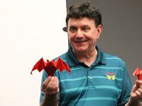Library hosts origami masters teaching craft