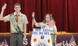 Walpole resident Chiodo an Eagle Scout