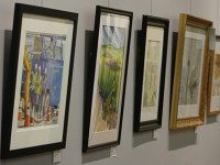 NAA exhibit beautifies library