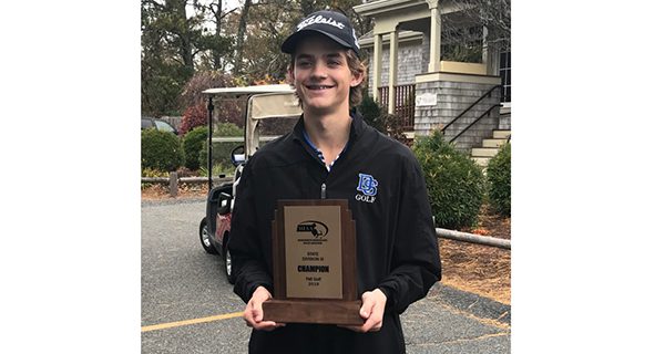 Dover-Sherborn’s Evans crowned DIII golf champ