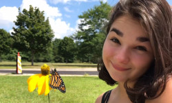Catherine Callahan, friend to monarch butterflies