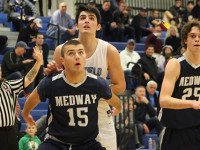 Warriors hang tough with Mustangs