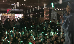 Wizards and witches flock to library