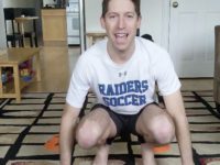 DS girls soccer staying active from home