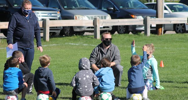 Walpole hosts parents and kids soccer