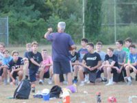 Clinic keeps kids focused on football