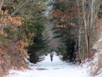 Crowds embrace Rail Trail despite cold