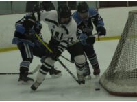 Medfield and Westwood skate for AJ