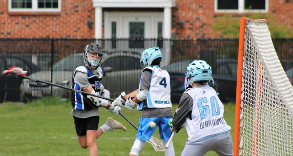 Young DS, Medfield laxers face off