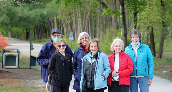 COA walking group hits the trail