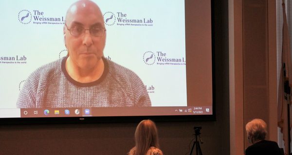 mRNA pioneer Weissman addresses Westwood