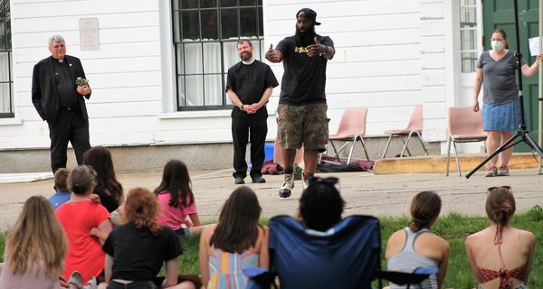 First Parish hosts anti-racism vigil