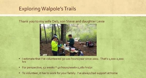 Gary Riggott hosts ‘Exploring Walpole’s Trails’