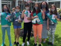 Troop 62277 delivers suncatchers to seniors