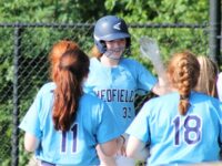 Medfield softball wins on senior night