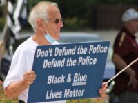 Walpole backs the blue at rally