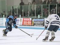 Mustangs rally by Warriors