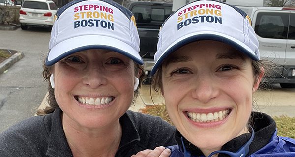 Dover-Sherborn sisters running Marathon