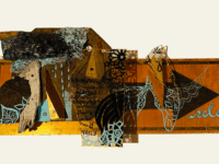 Artist Henry exhibiting at Gorse Mill