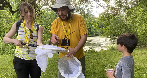 Kids bug out at Sherborn playground