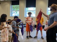 Kids make magic at library