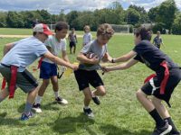 Flag football delights Westwood kids
