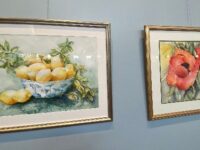 Randa Khuri’s watercolors inspire at library