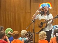 NFPL celebrates Halloween with Peasley concert