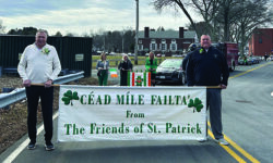 <strong>Friends of St. Patrick parade through downtown</strong>