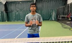 <strong>Eighth grader reaches Tennis Tournament finals</strong>