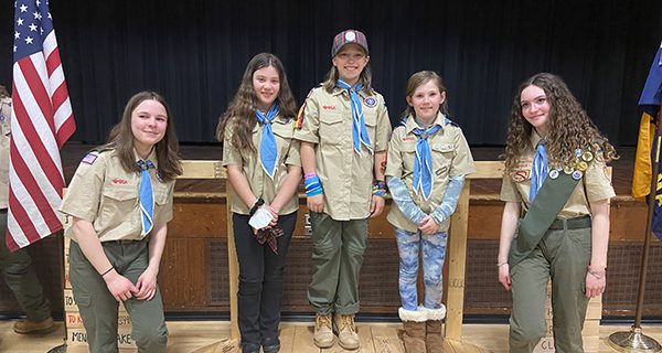 <strong>Medfield’s first and only all-girls scouts troop</strong>