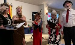 Cabaret night dazzles German-American club