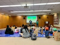 Planting peas at NFPL