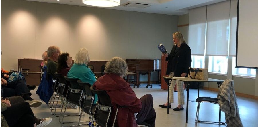 Local author discusses new novel