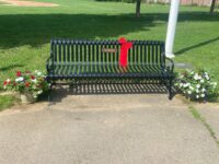 Greene field bench dedicated to DiCicco