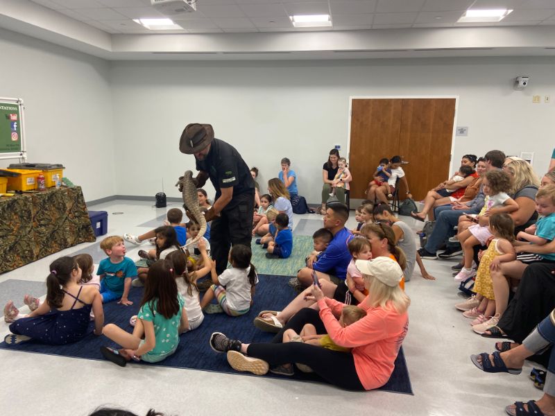 Westwood’s live animal show