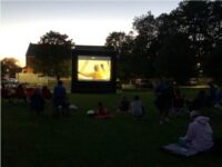 Movie lovers venture into the great outdoors