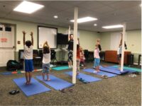 Youthful yoga: kids discover wellness at library