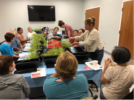 Gaining a green thumb at the WPL