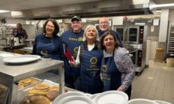 Needhamites enjoy annual pancake breakfast